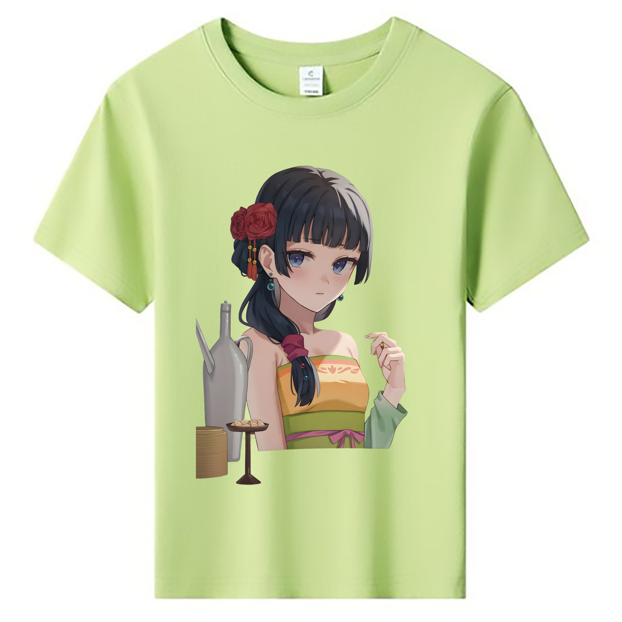 （画像用） 薬屋のひとりごと The Apothecary Diaries 綿100％キッズTシャツ（フロントプリント）